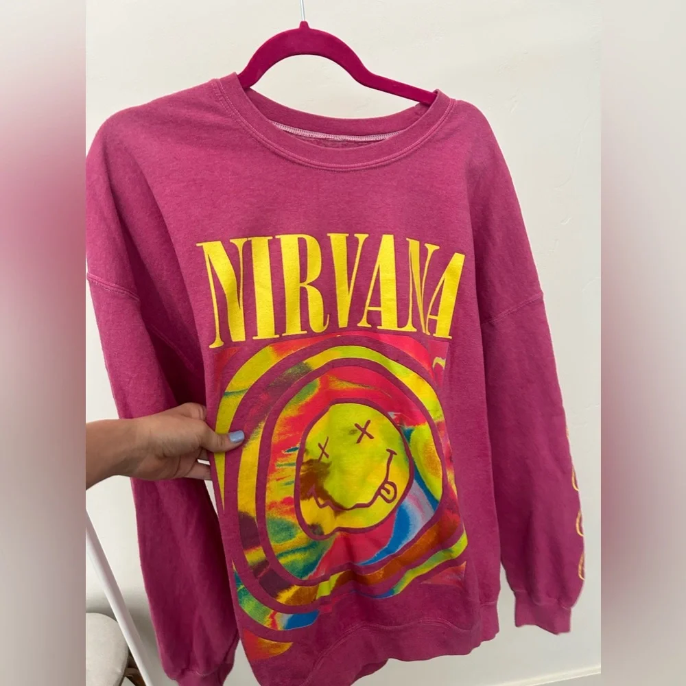 Nirvana graphic crewneck - Picture 1 of 4